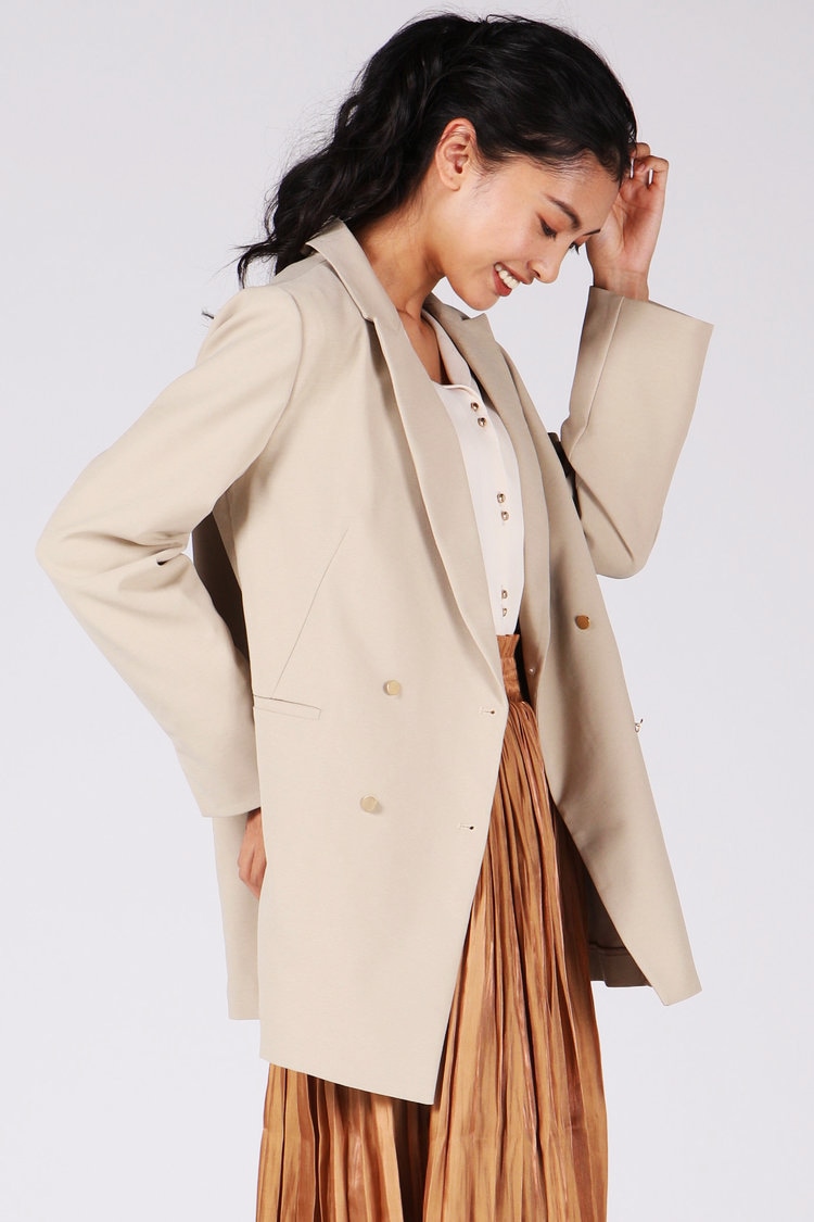 ダブルプレストジャケット