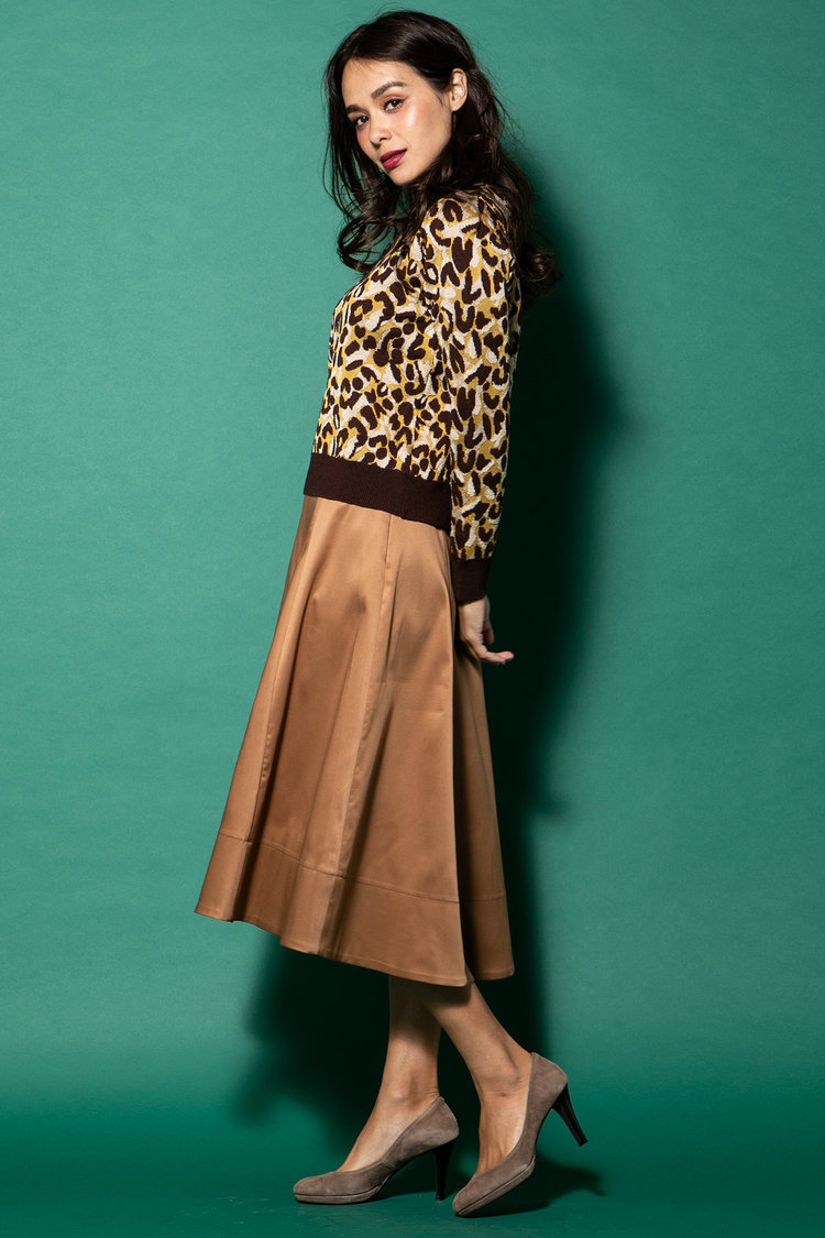 【WEB別注】アニマルジャガードニット