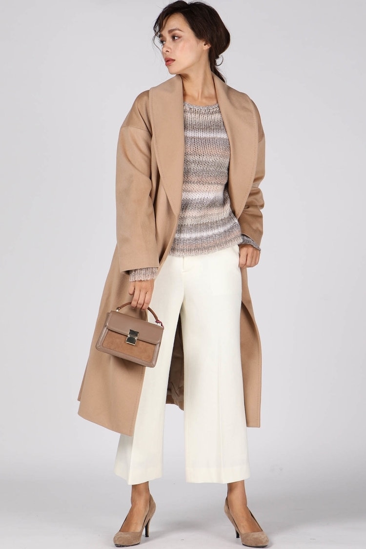 VIAGGIO BLU 冬のパンツルック