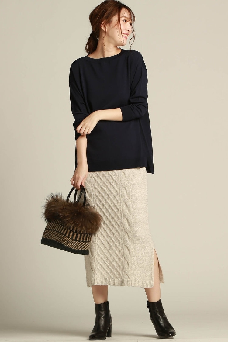 Droite lautreamont 秋のスカートルック