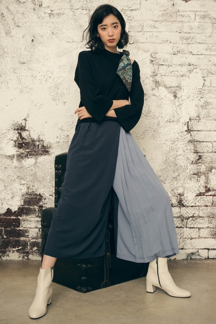 Droite lautreamont 冬のパンツルック