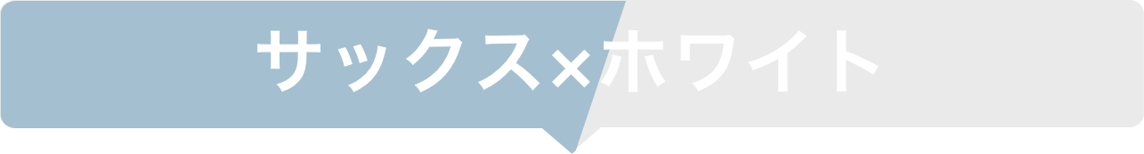 サックス×ホワイト