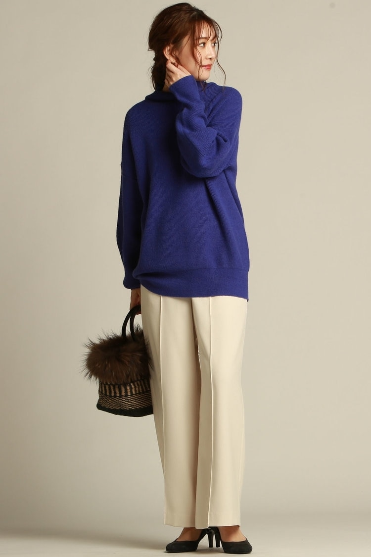 kettyプリーツニットワンピース