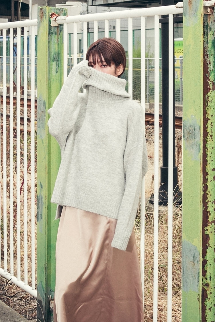 今季マストハブな「タートルニット」
