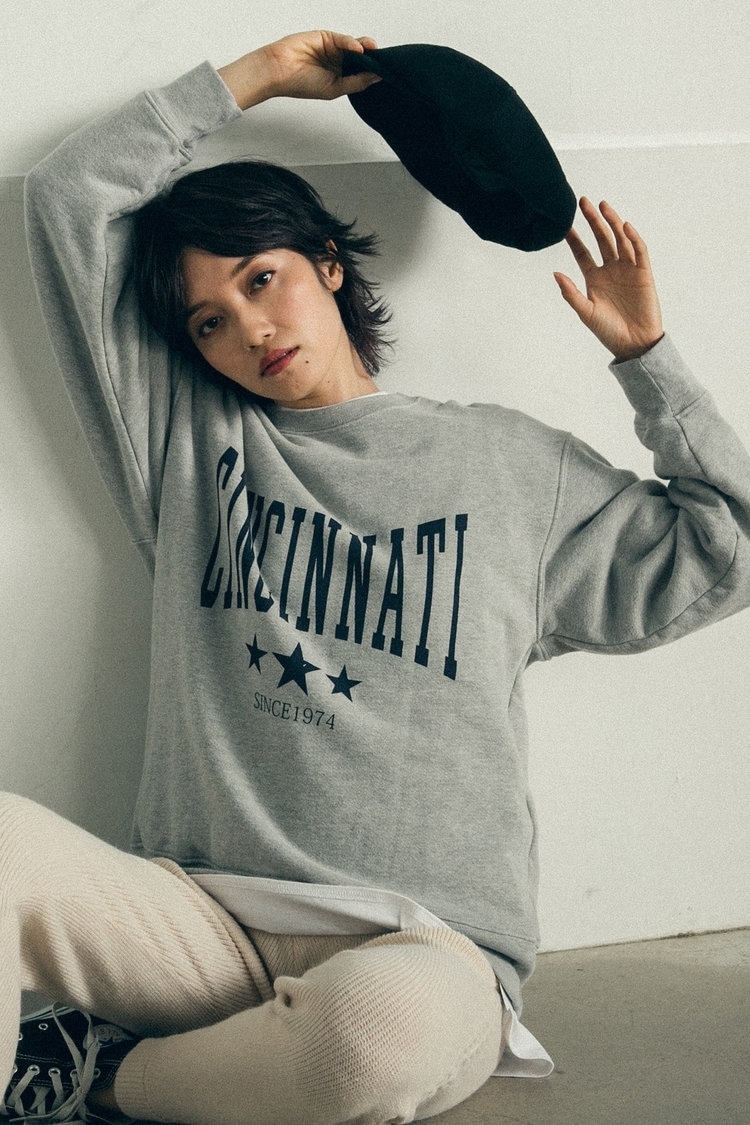 肩ひじはらない大人のスウェット