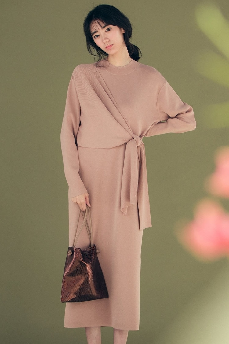 レイヤード風ワンピース