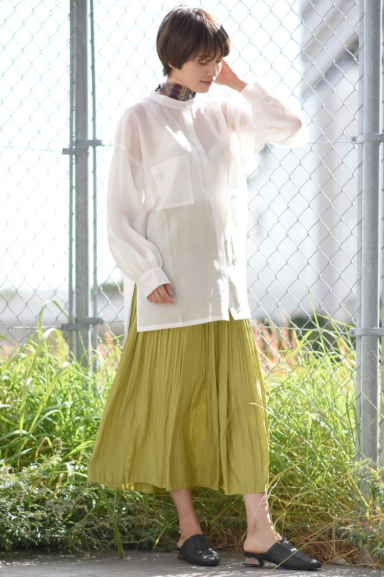 シアーローンシャツ