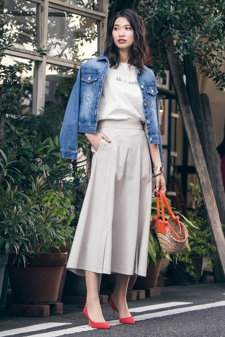 ストレッチデニムジャケット