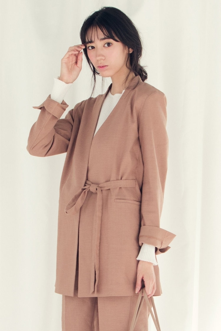 <雑誌掲載>麻ツイルストレッチジャケット