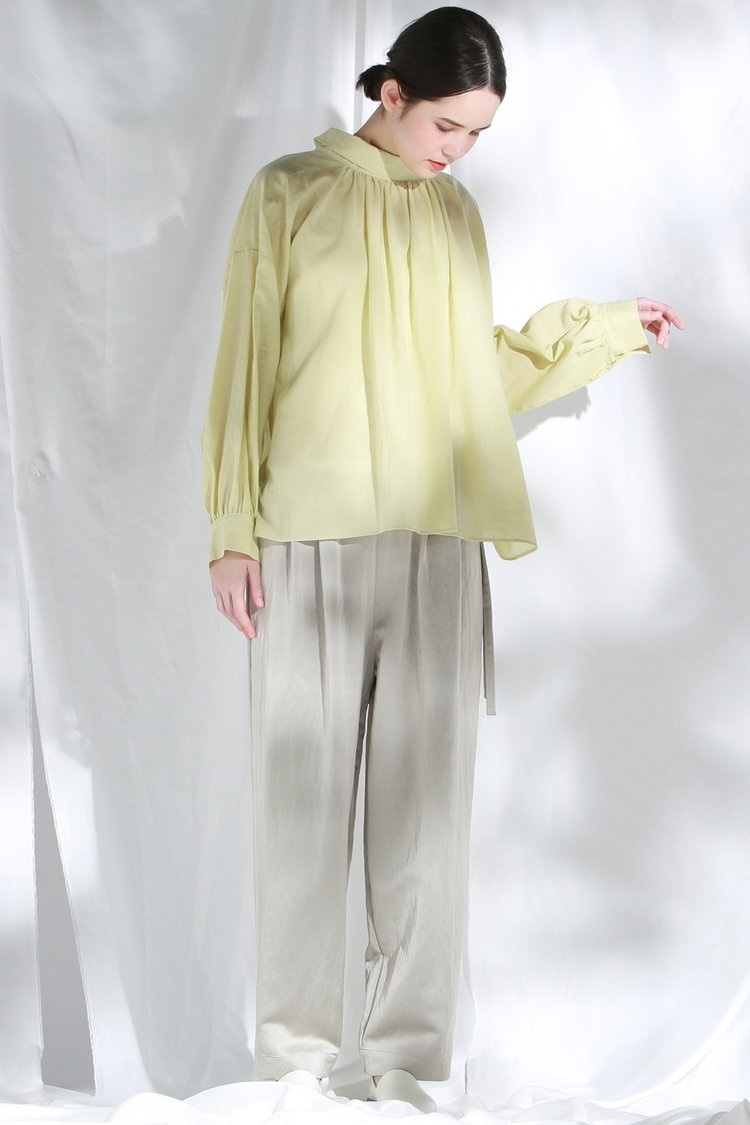 2wayギャザーブラウス