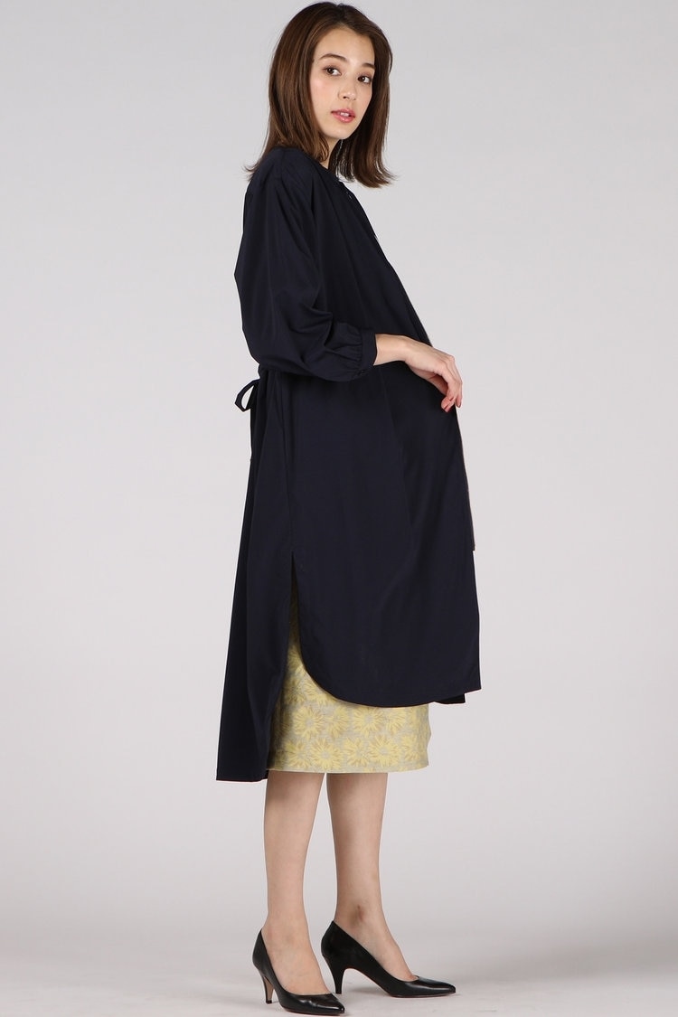 ≪手洗い可能≫テフロン撥水ギャザーコート ketty