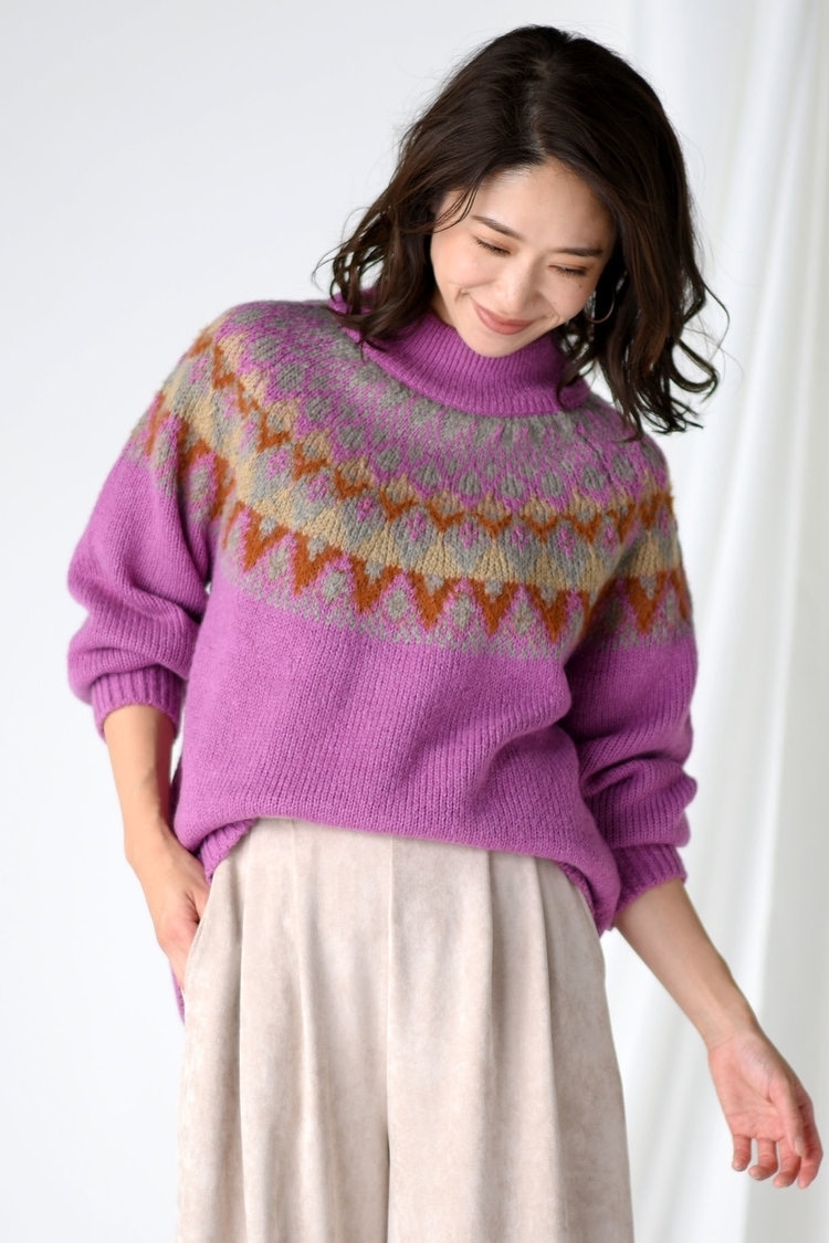 「冬」でもタックインが着痩せのコツ