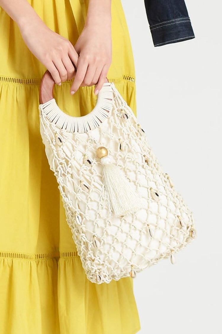 ≪SHIRALEAH≫フィッシュネットトート Viaggio Blu