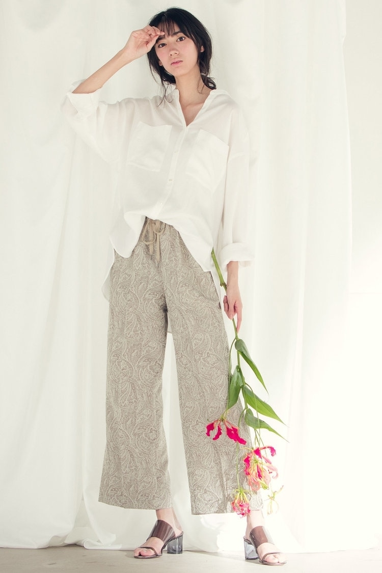 ≪手洗い可能≫ポワエールツイルブラウス