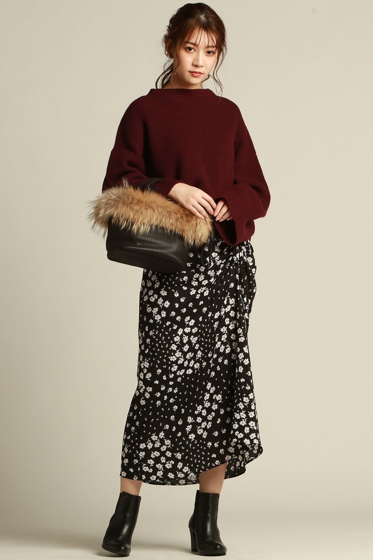 甘くない大人のフラワースカート