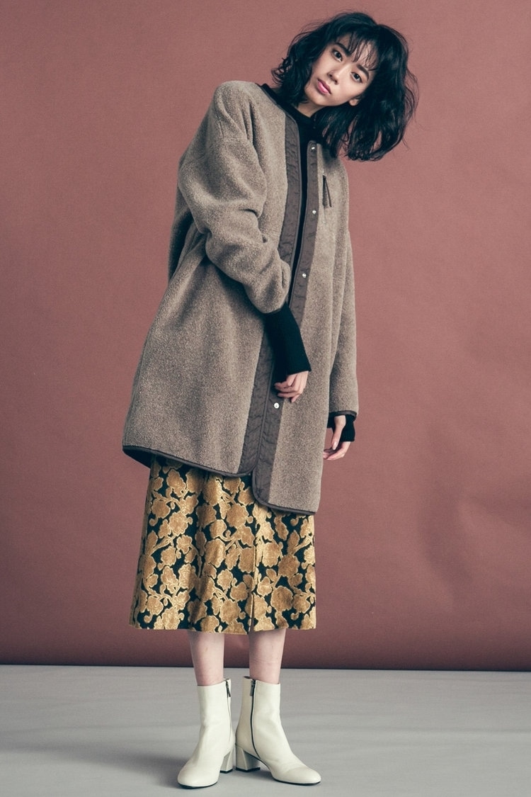 甘くない大人のフラワースカート