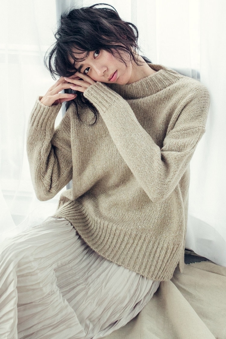 ほっこりしない大人なニット