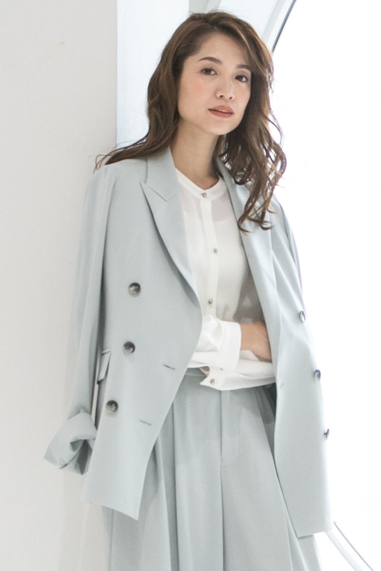 大人ハンサムに「ダブルジャケット」