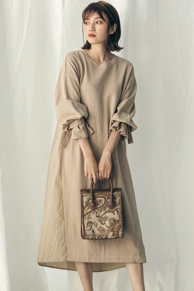 気分を変えて「カットソーワンピ」に挑戦