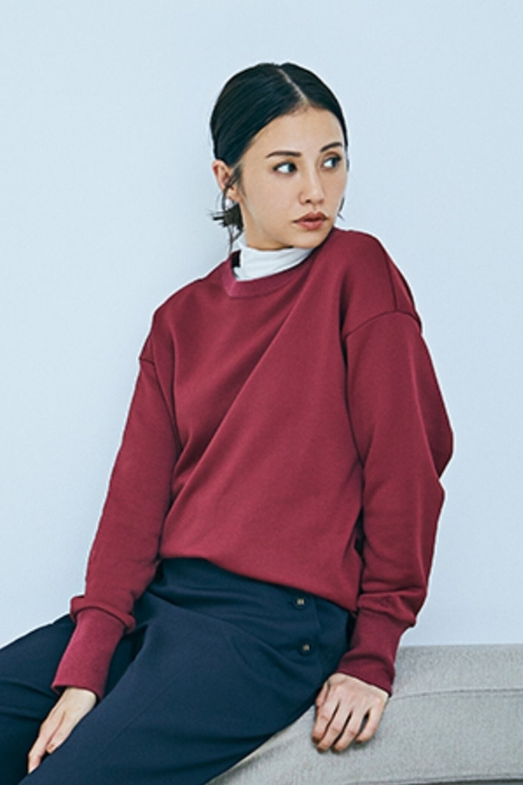 《大草直子さんコラボ【OWN】2nd Collection》ビッグスウェット《洗濯機で洗える》