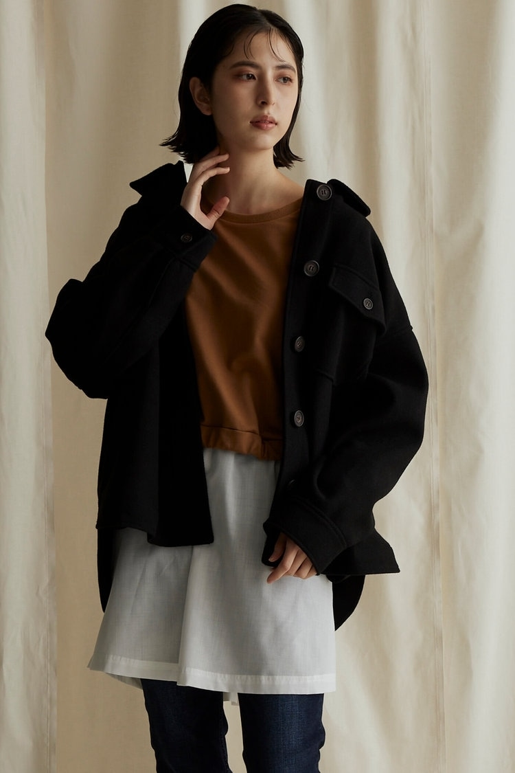 メルトンジャージCPOジャケット