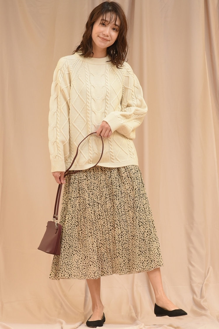 【socolla】ケーブルレースアップP/O