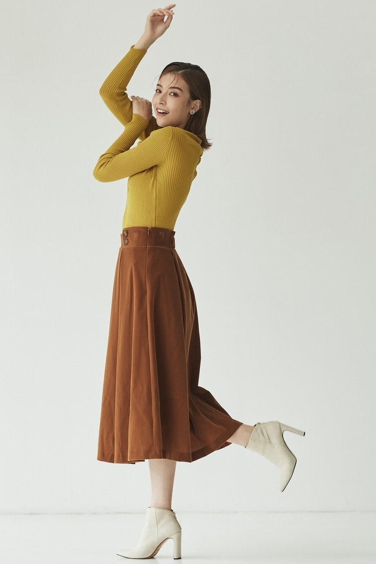 ベロアスカート