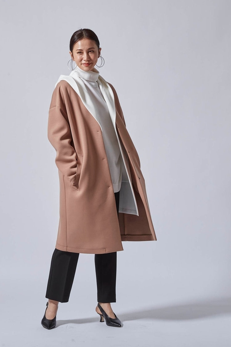 フーディーカーデ付き3WAYダンボールコート LAUTREAMONT