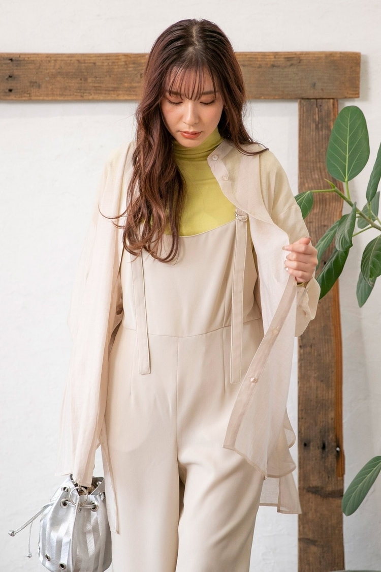 シアーチュニックシャツ《手洗い可能》 VICKY