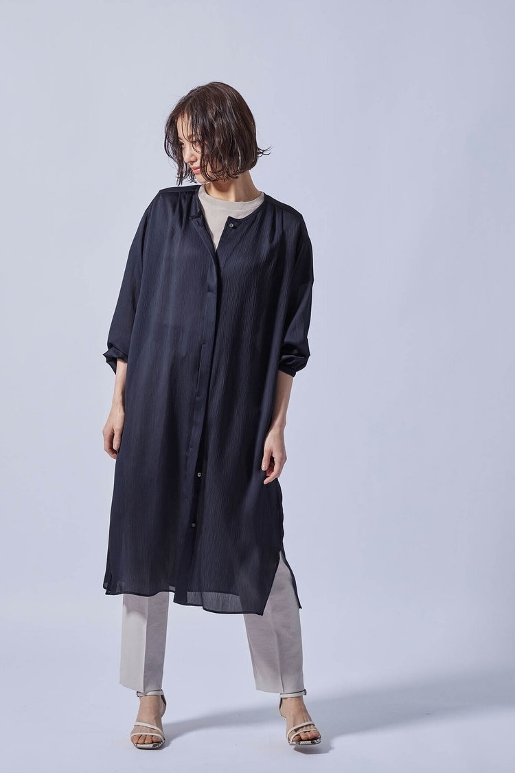 サテンシャツワンピース《セットアップ対応》  LAUTREAMONT