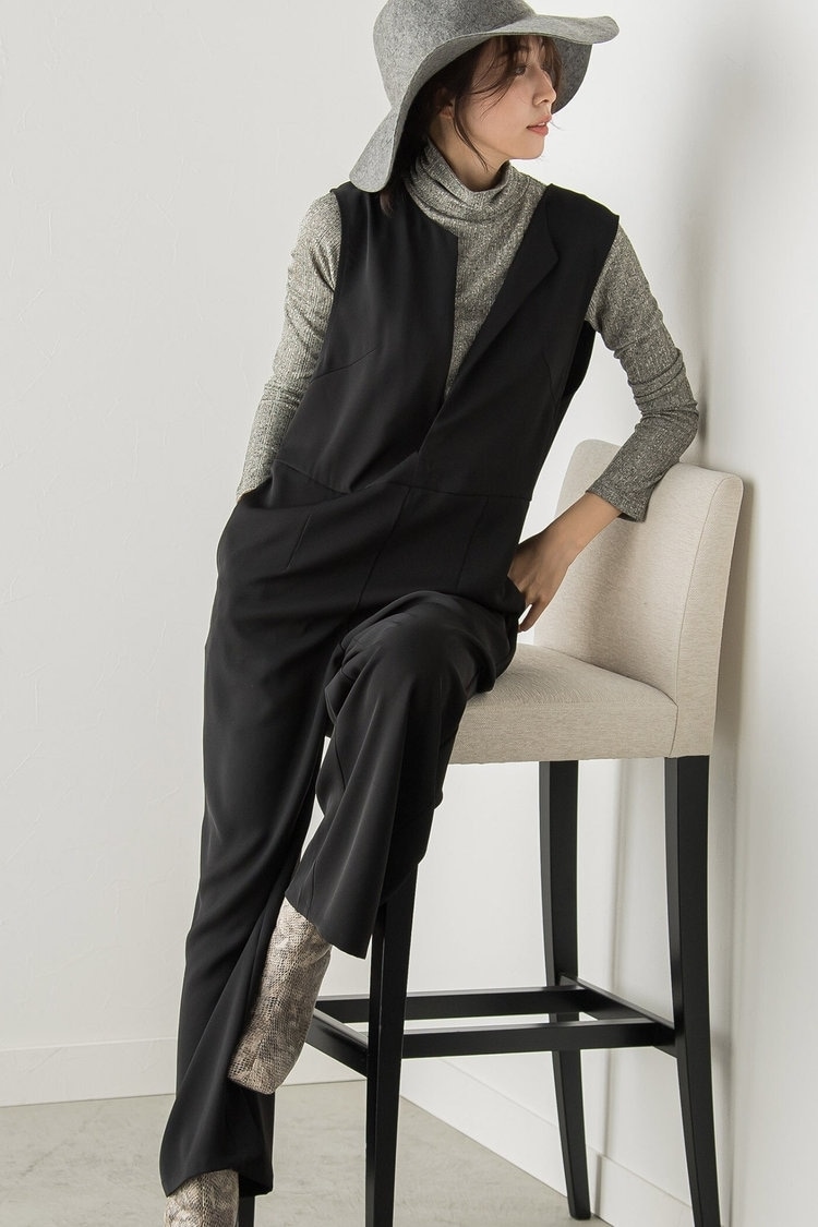 オールインワンの韓国コーデ