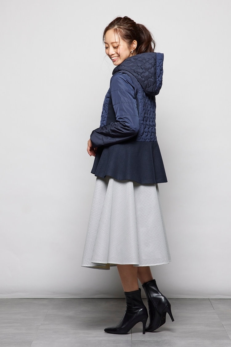 キルティングで温かさ◎な愛犬とお揃いのコーデ QUEENS COURT