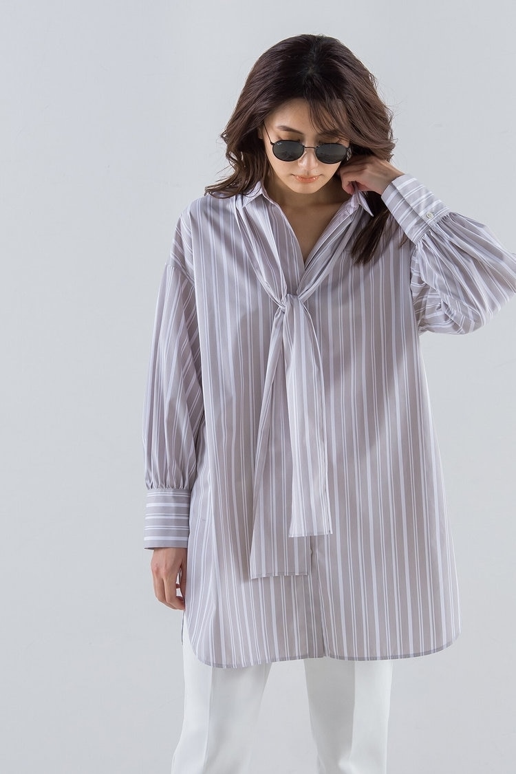 メンズライクに似合うロングヘア