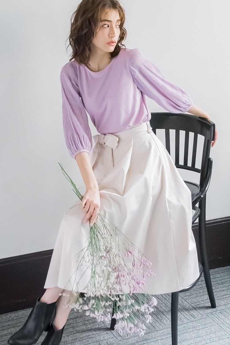 春の韓国コーデは“美人色”を味方につけて ketty