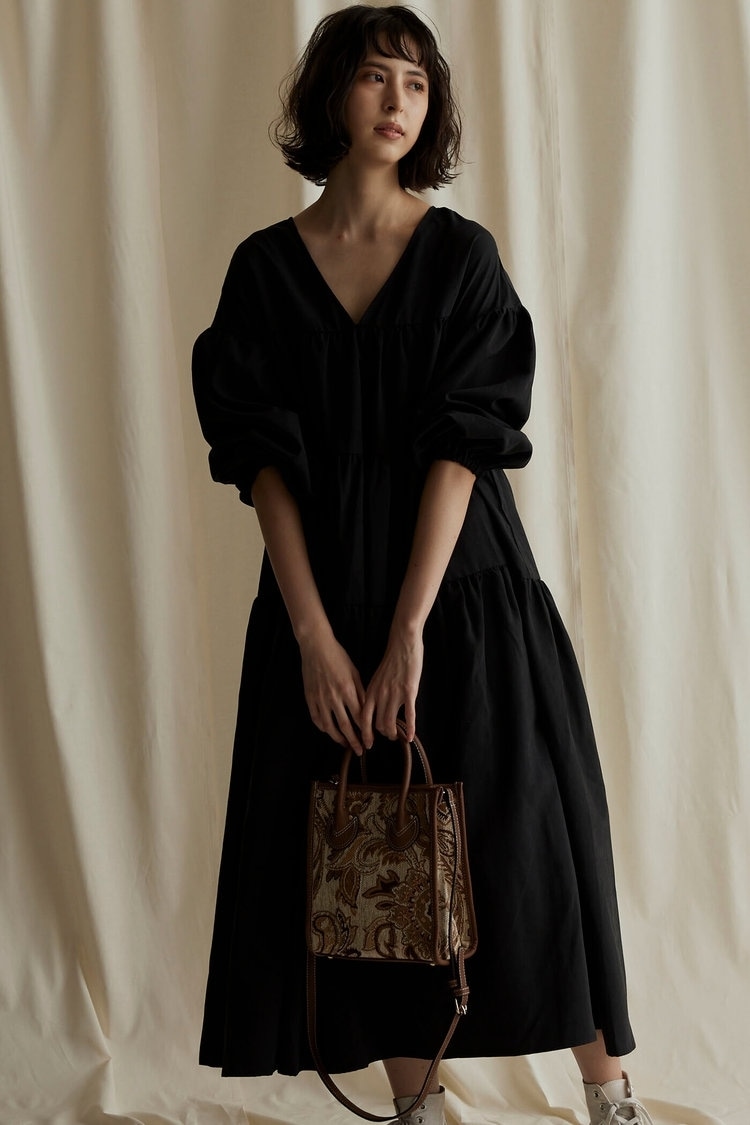 ティアード2WAYワンピース