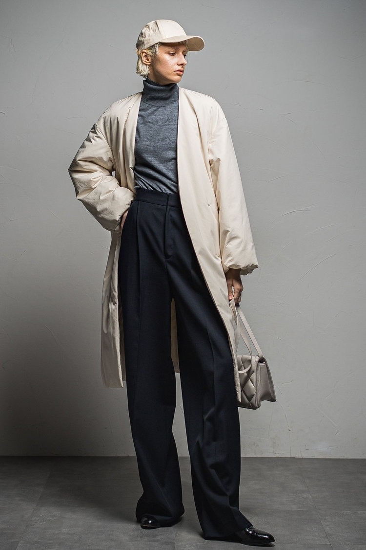 メンズライクなコートをかっこよく ESSEN .LAUTREAMONT